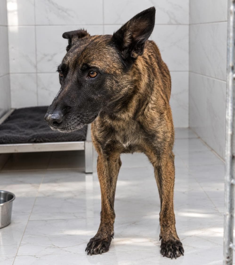 Krem Melez Köpek fotoğrafı