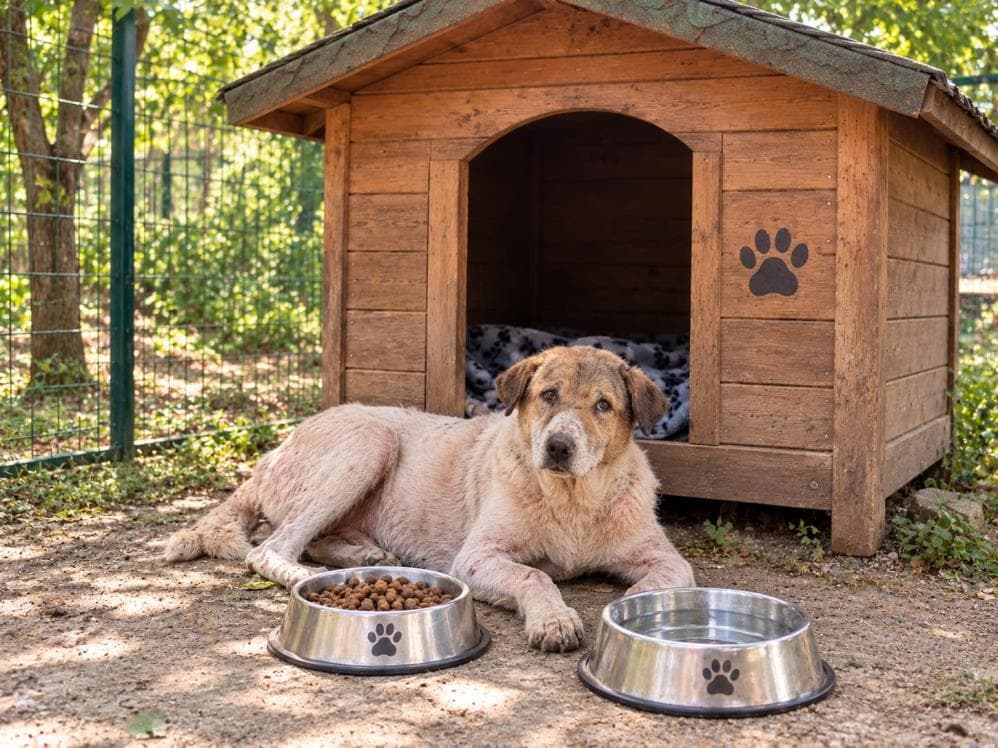 Sur Melez Köpek fotoğrafı