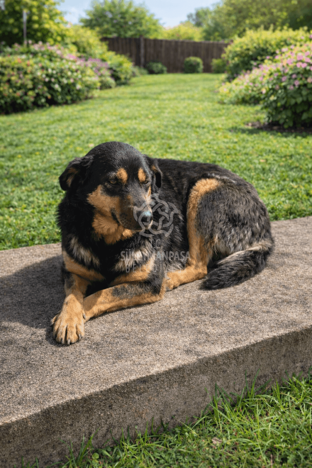 Esmer Melez Köpek fotoğrafı