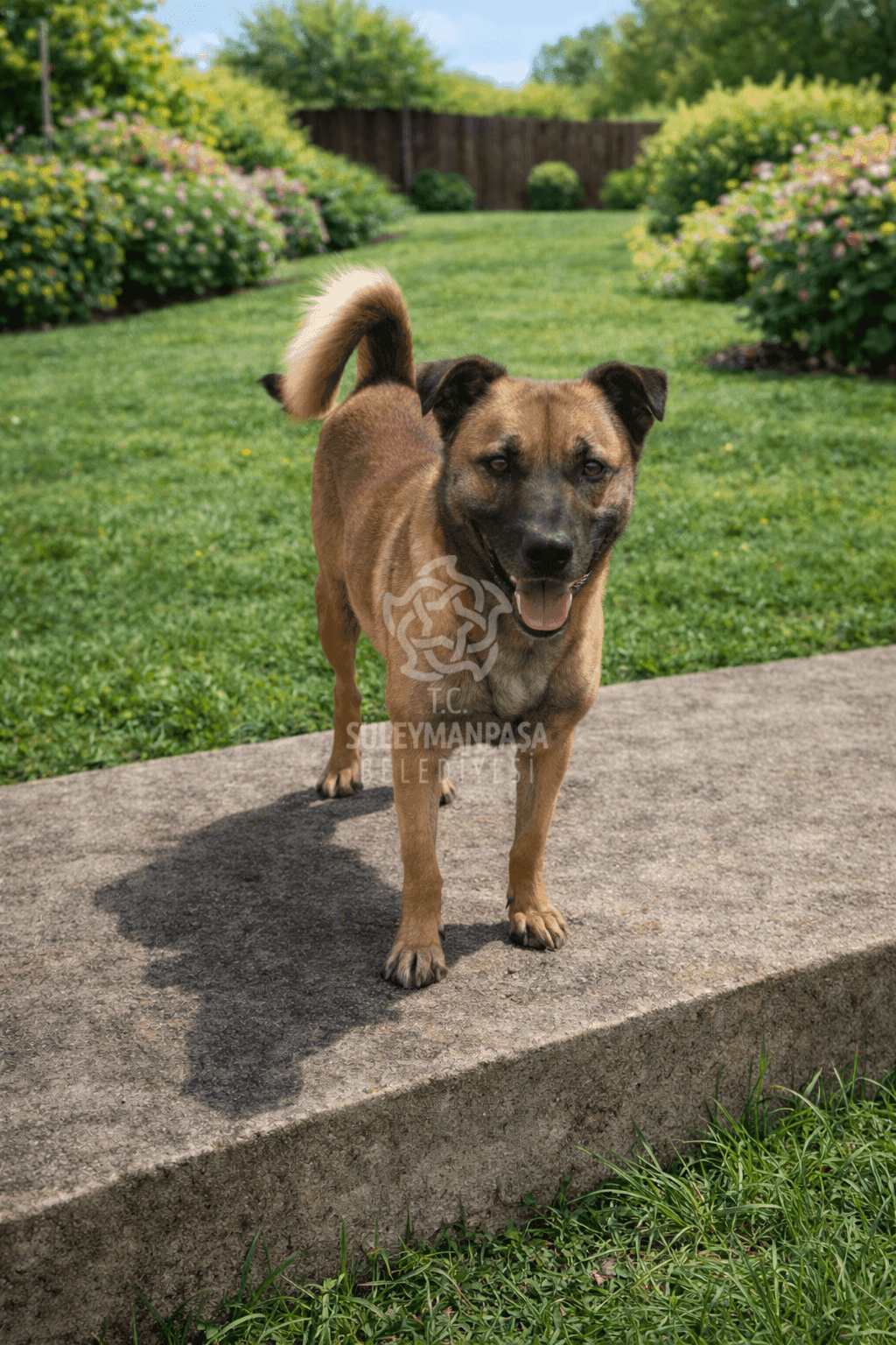 Pare Melez Köpek fotoğrafı