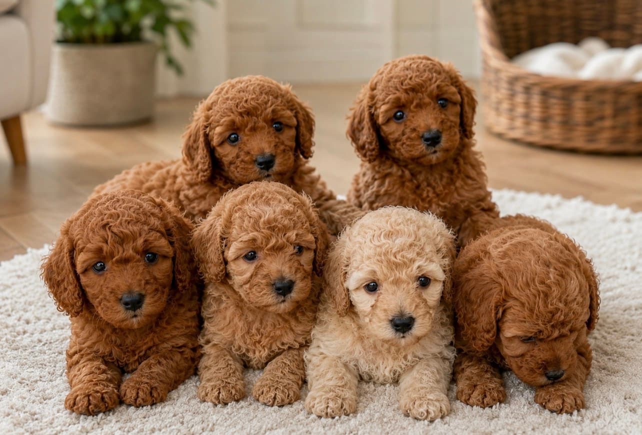 2.5 aylık red brown güzelller güzeli toy poddle Toy Poddle Köpek, Ankara