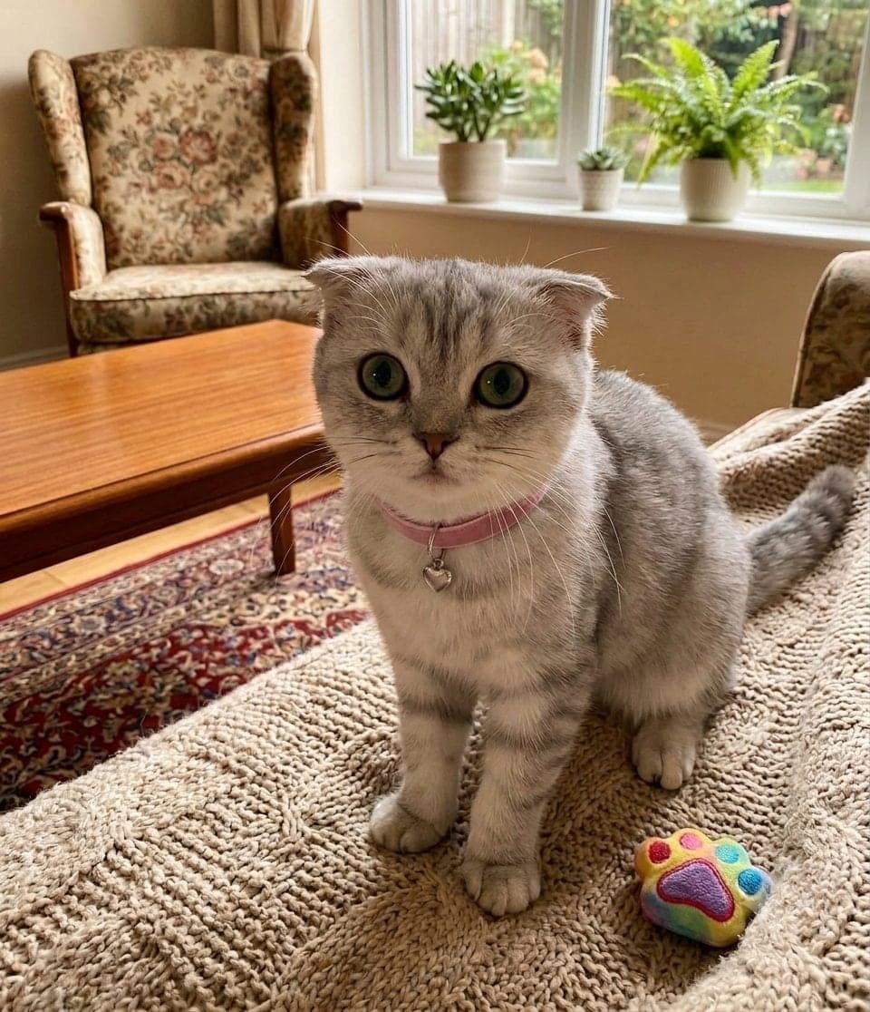 Mia Scottish Fold Kedi, Antalya