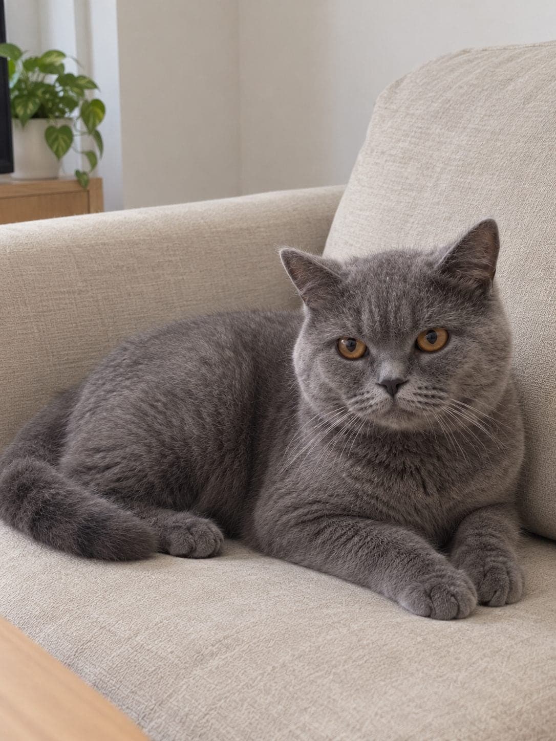 Troy British Shorthair Kedi, Antalya