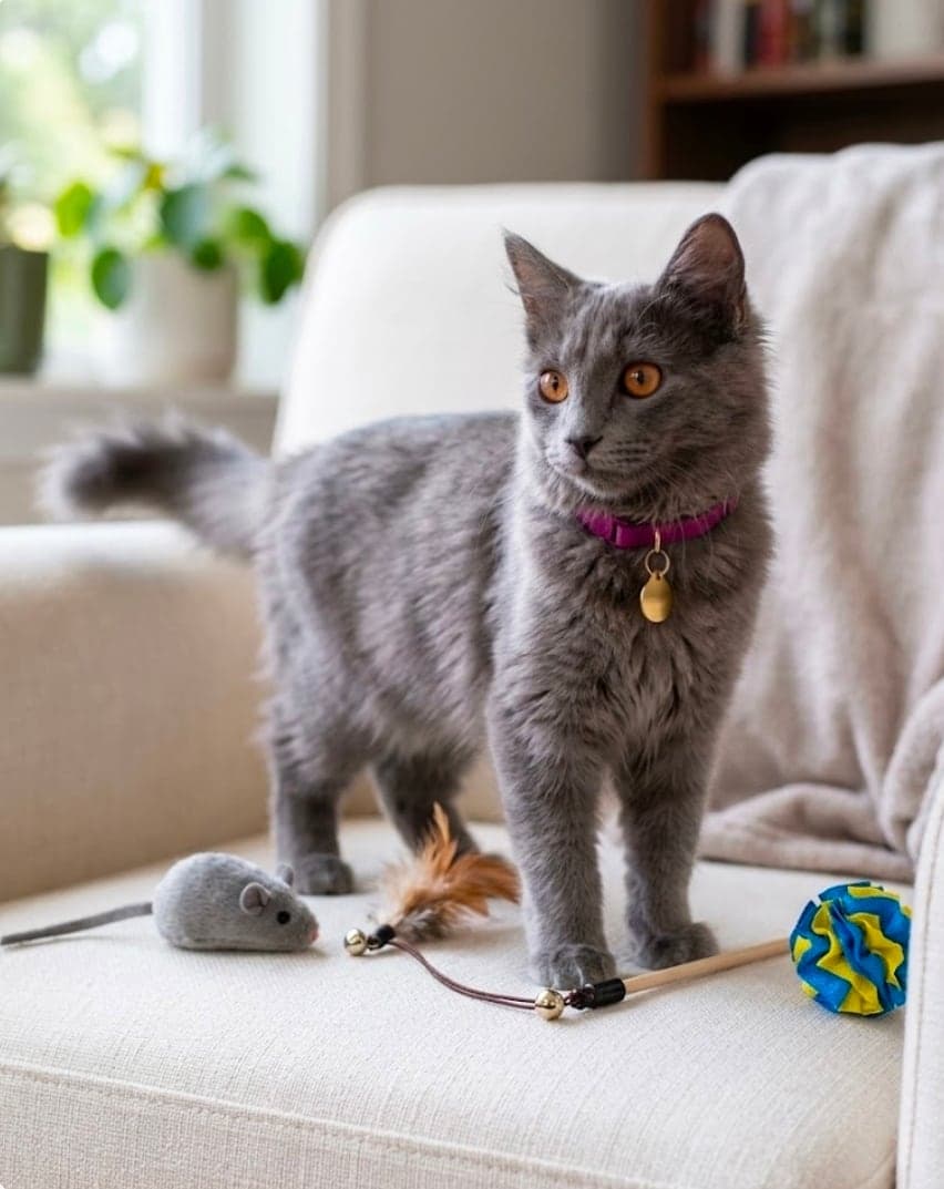 Gümüş British Shorthair Kedi, İstanbul